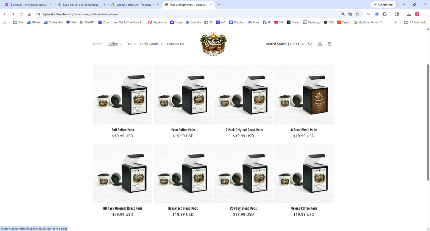 Bali Coffee Pods